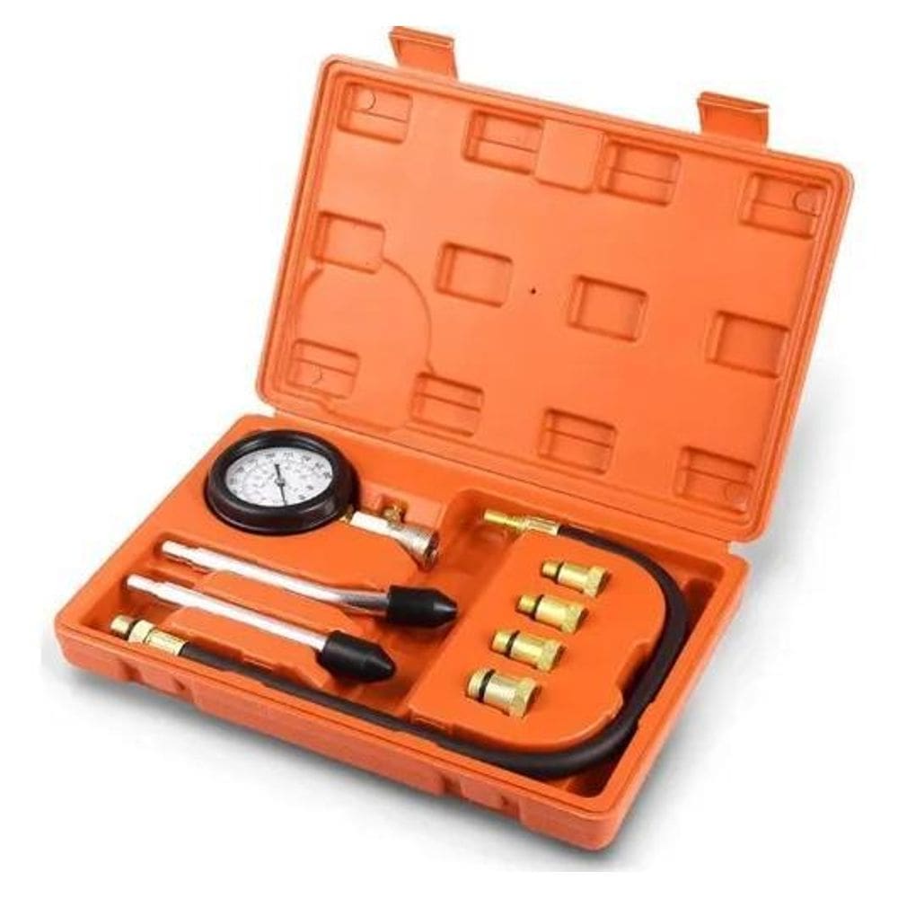 5X Medidor De Compressao De Cilindros Motor Carro/Moto 8 Peç