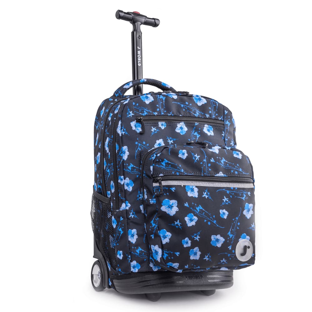 Mochila com rodinhas J World Sundance 20 com capa para laptop