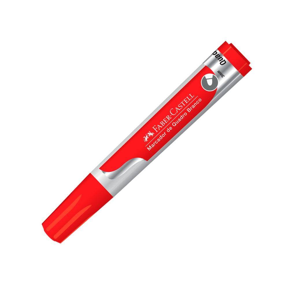Pincel para quadro branco Vermelho MQB/VM - Faber-Castell