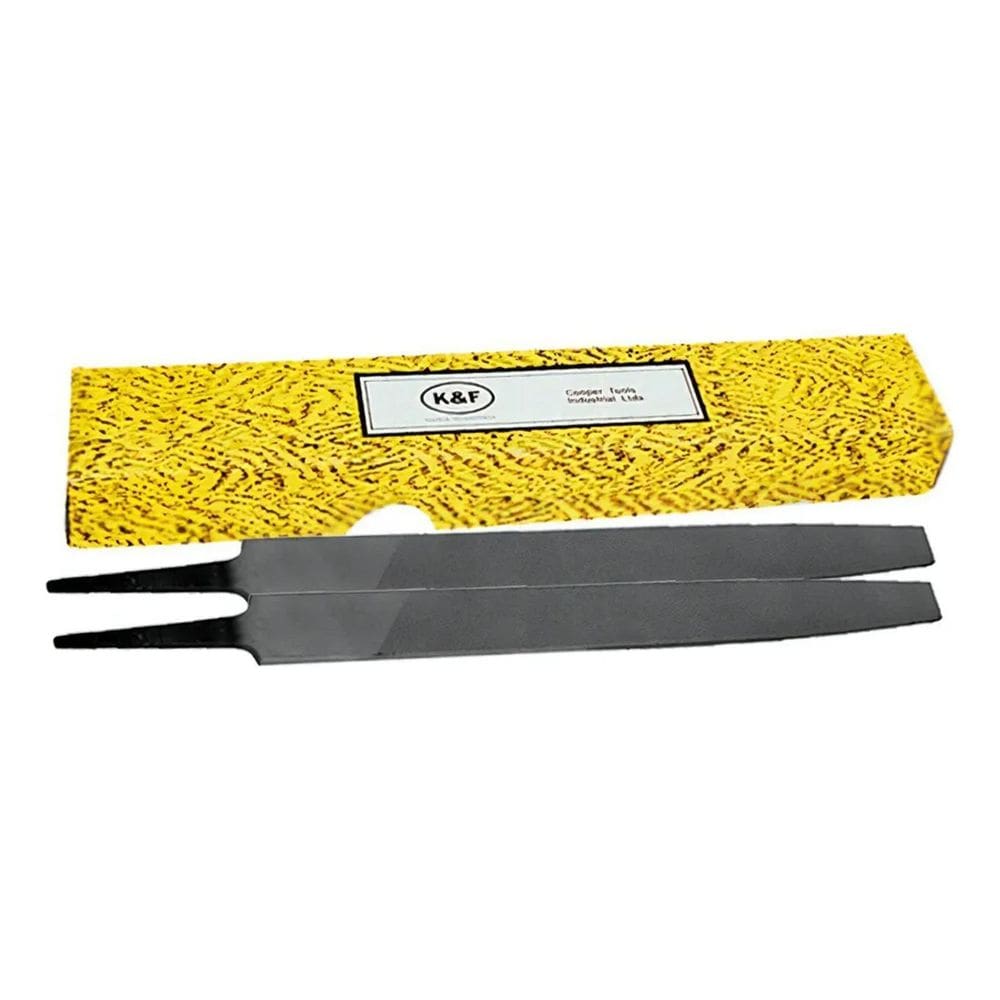 5X 2 Lima Chata 8 Polegadas Para Enxada K&F Profissional Fer