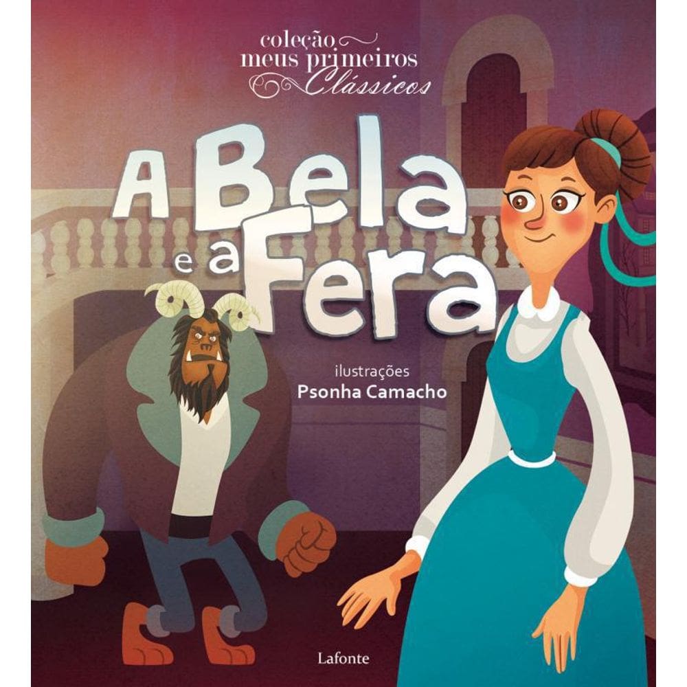 Livro Meus Primeiros Classicos - A Bela E A Fera