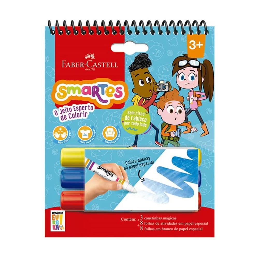 Bloco de atividades Smartes Eureka 755910 - Faber-Castell