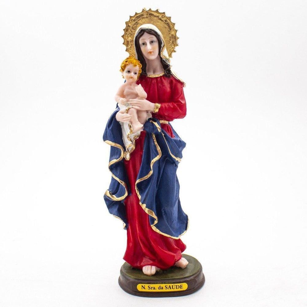 Imagem Nossa Senhora Da Saúde Resina 20 Cm
