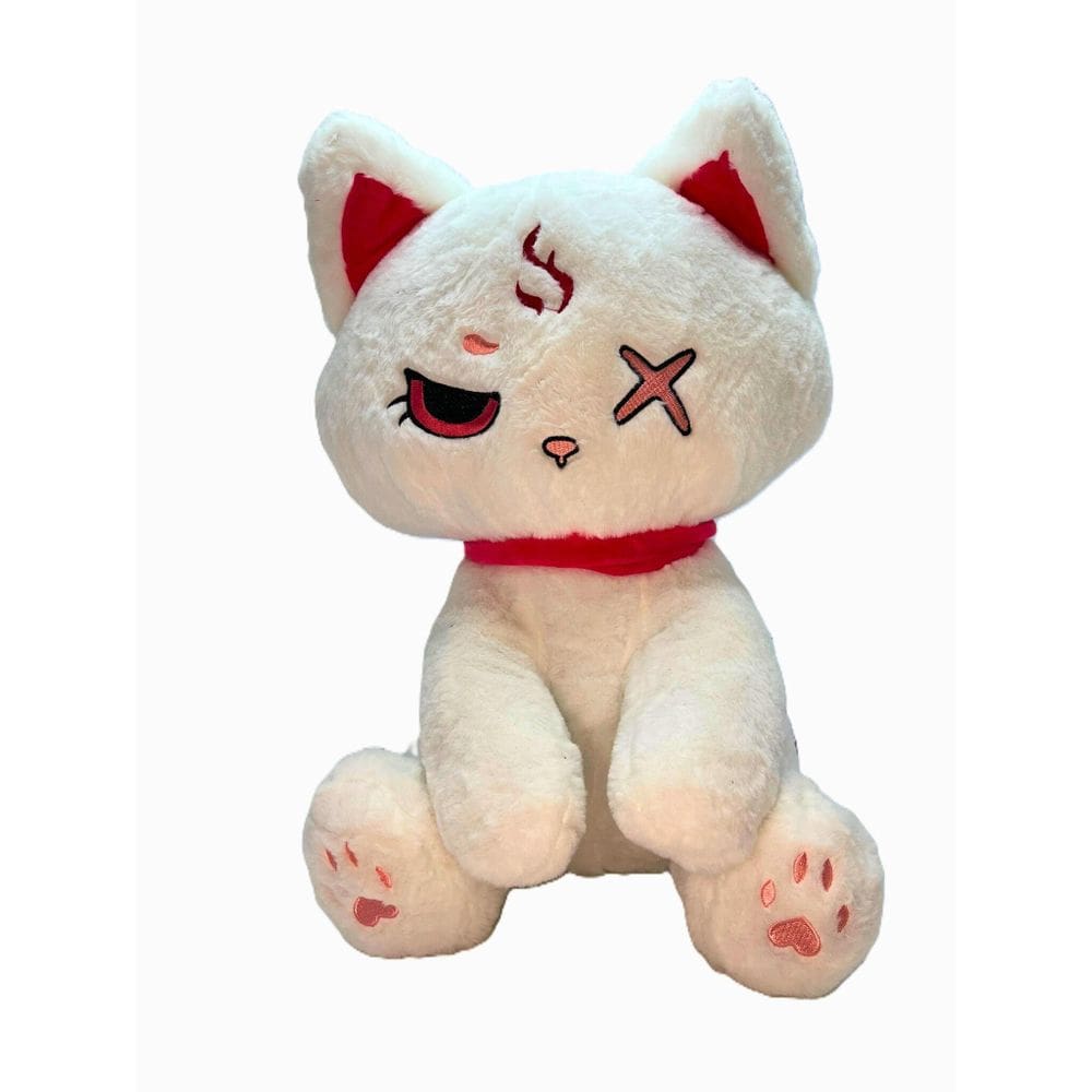 Pelúcia Gato Pirata Midnight Infantil Variado 45Cm - Branco