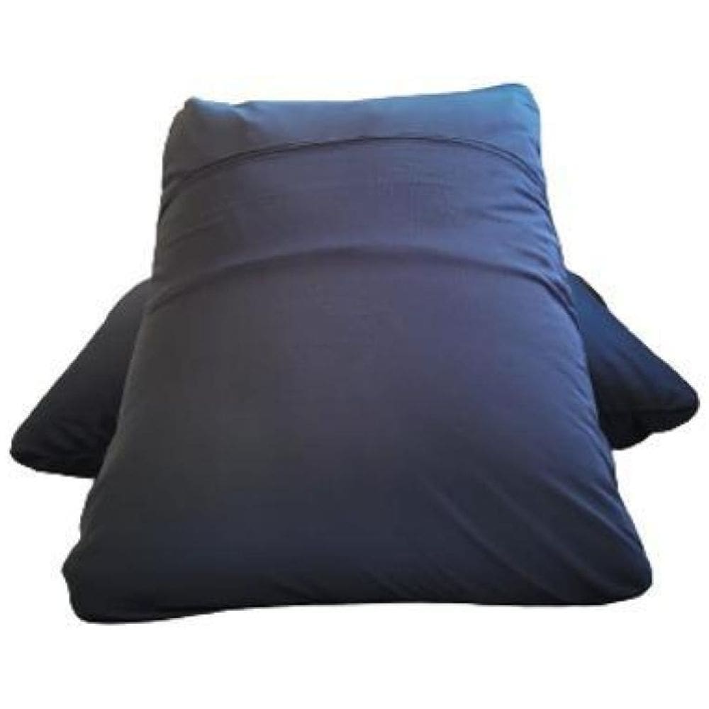 Fronha Avulsa Cinza Lisa Envelope Malha Travesseiro 70X50Cm