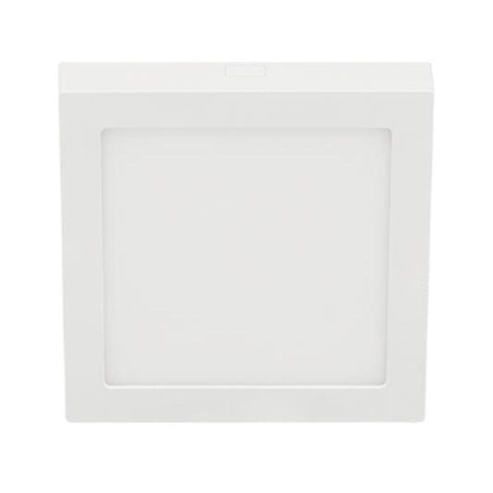 Luminaria Plafon Led Stella Eco Sobrepor Face Plana Quadrado
