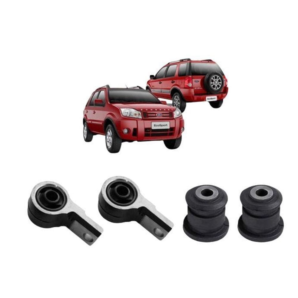 Kit 4 Bucha Balança Dianteira Ford Ecosport 2009 2010 2011