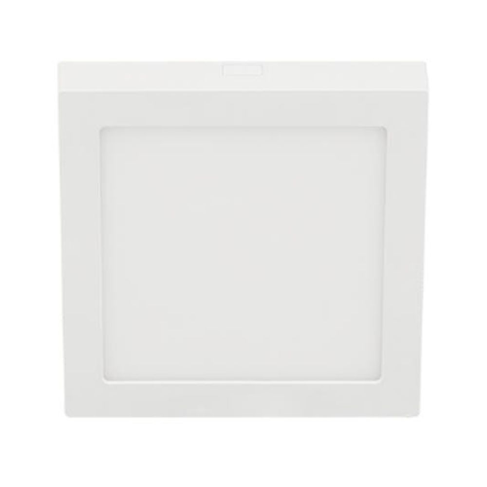 Luminaria Plafon Led Stella Eco Sobrepor Face Plana Quadrado