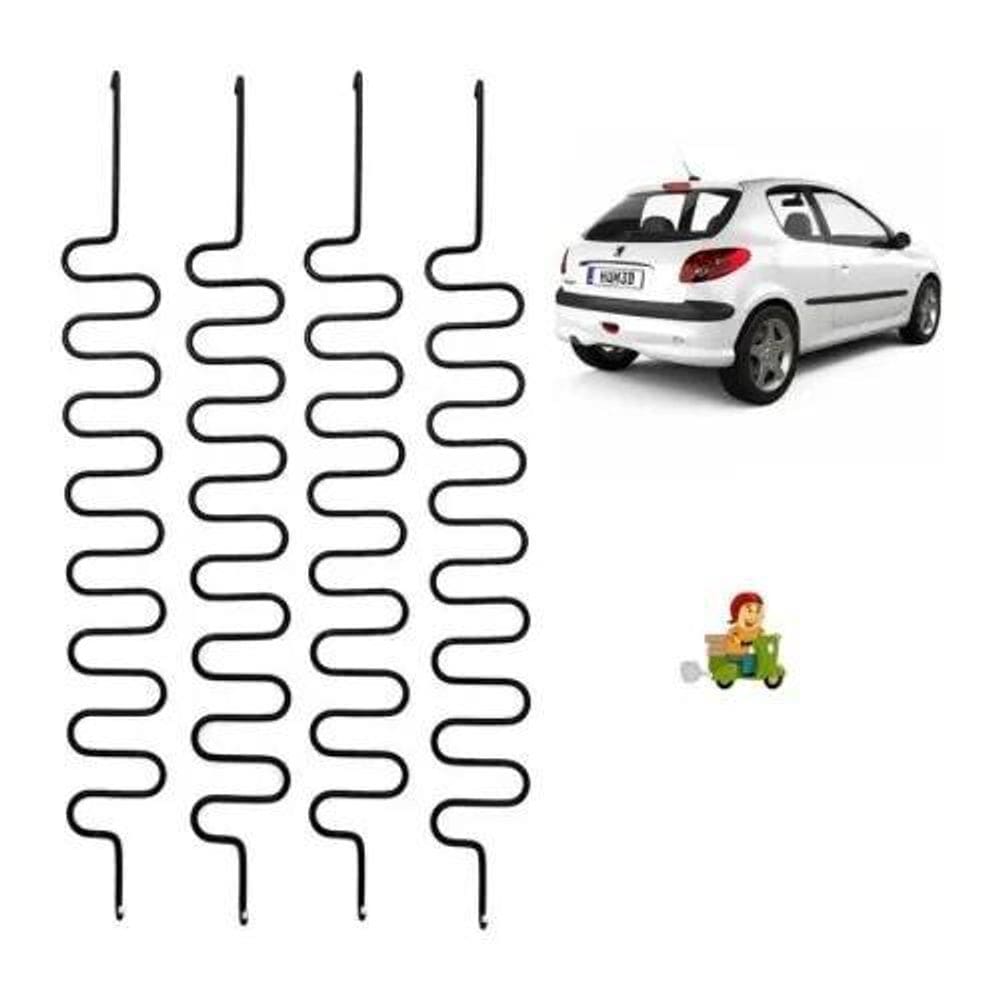 5X Mola Assento Banco Dianteiro Peugeot 206 207 Kit 4 Peças