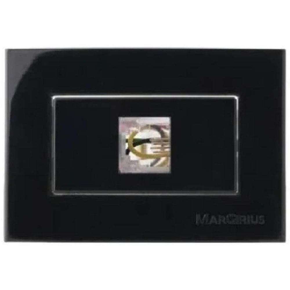 Tomada Para Móveis Margirius Rj11 Preta Telefone 4 Fios