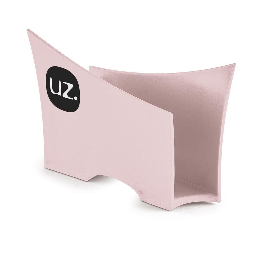 Porta Guardanapo Quadrado Plástico Cozinha Uz Rosa