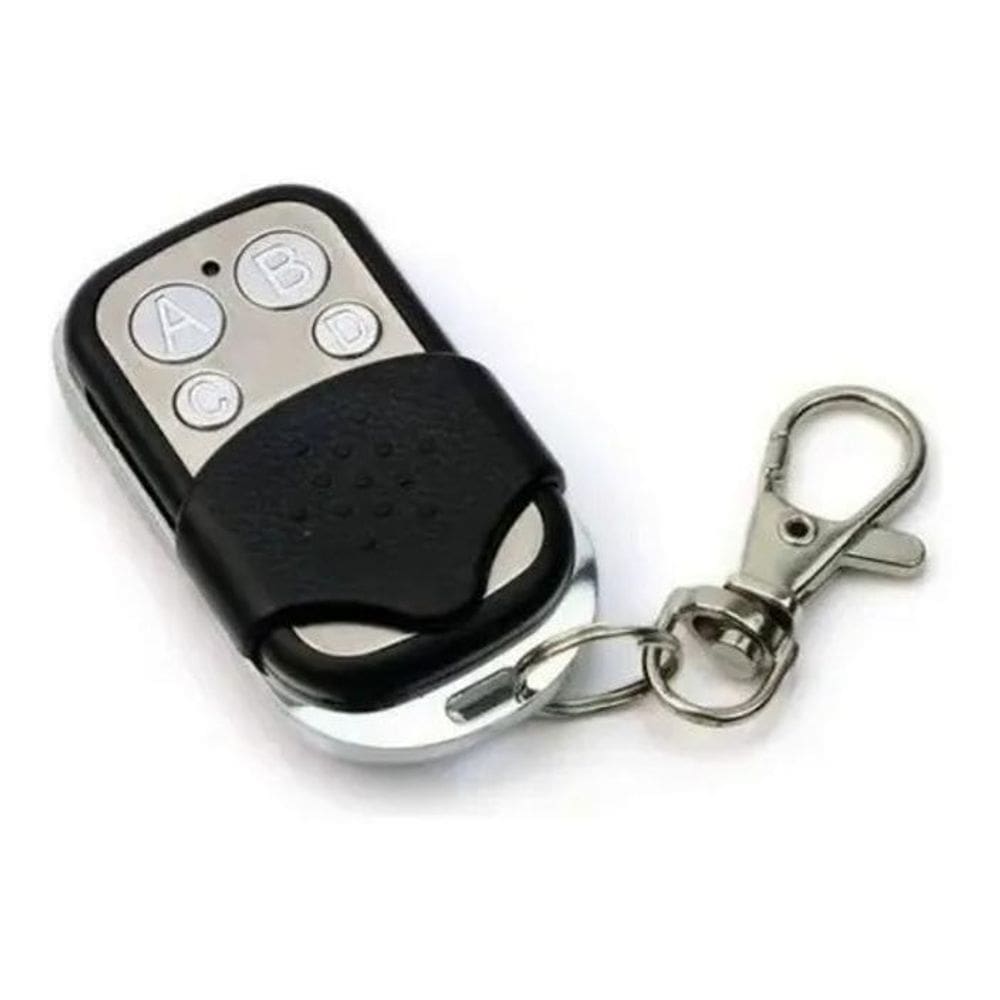 5X Controle Remoto Copiador 433Mhz Para Portão Alarme 4 Botõ