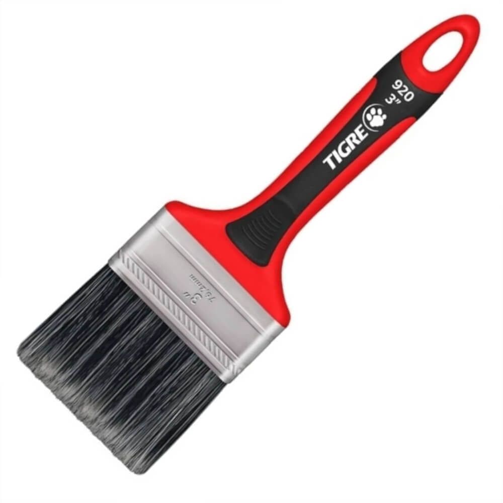 Trincha Premium Sintético Gris 920 3” - 60920012 - PINCÉIS TIGRE