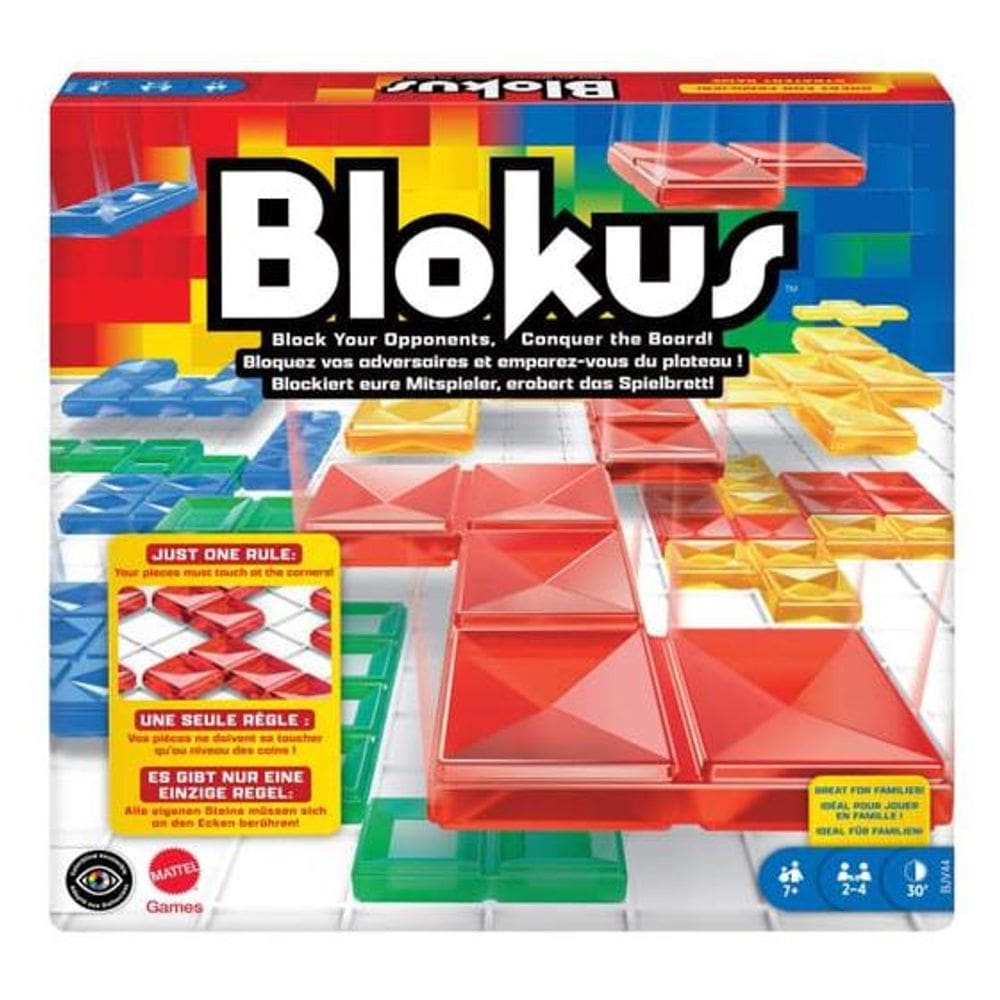 Jogo De Tabuleiro Blokus Mattel Bjv44