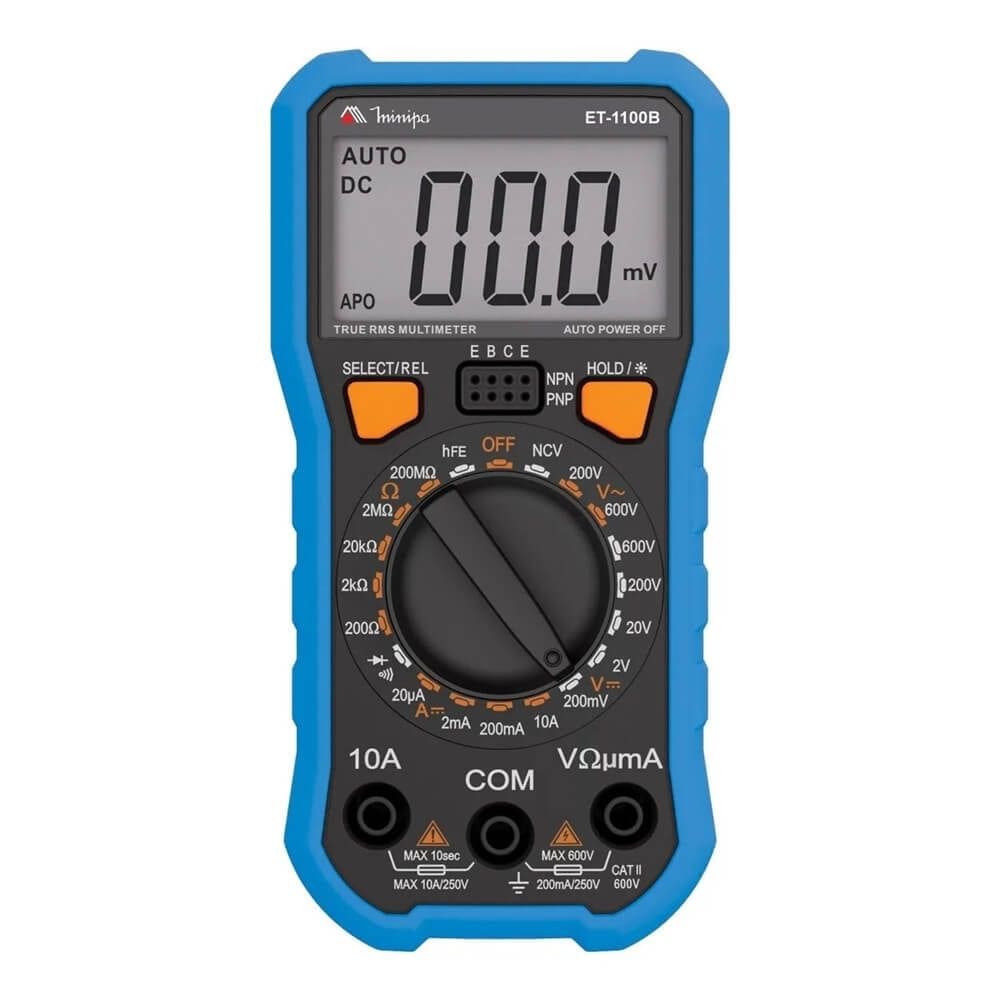 Multímetro Digital - ET-1100B - MINIPA