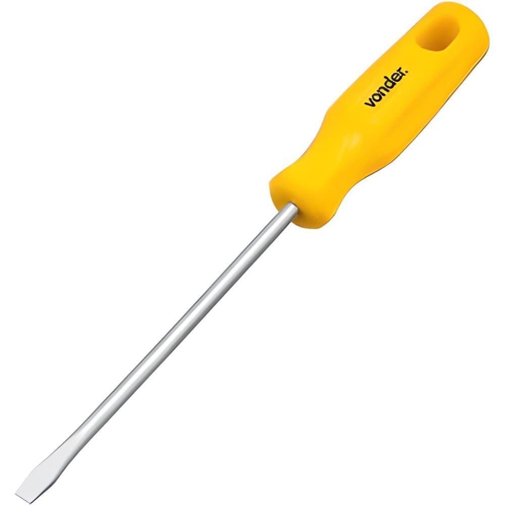 Chave de Fenda H 3/16”” x 5”” Aço Cromado com Ponta Magnetizada - 3070236500 - VONDER