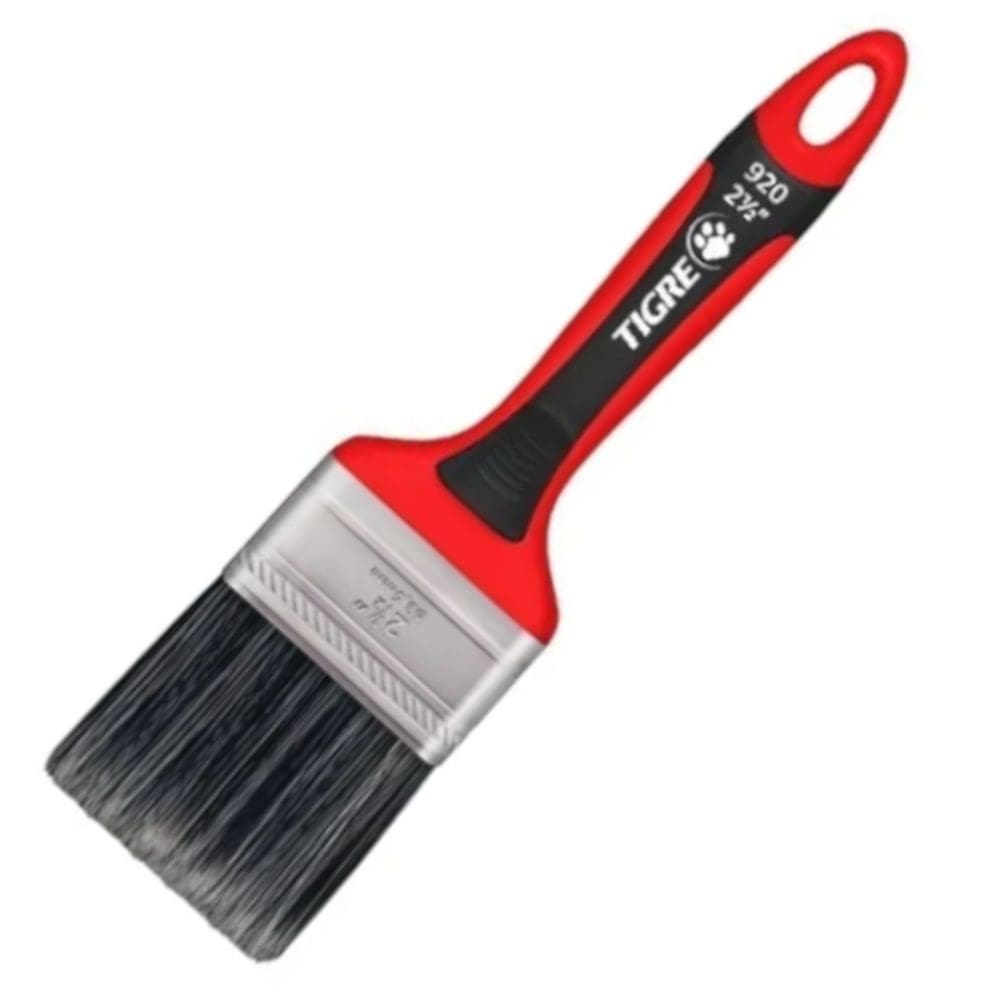 Trincha Premium Sintético Gris 920 2.1/2” - 60920010 - PINCÉIS TIGRE