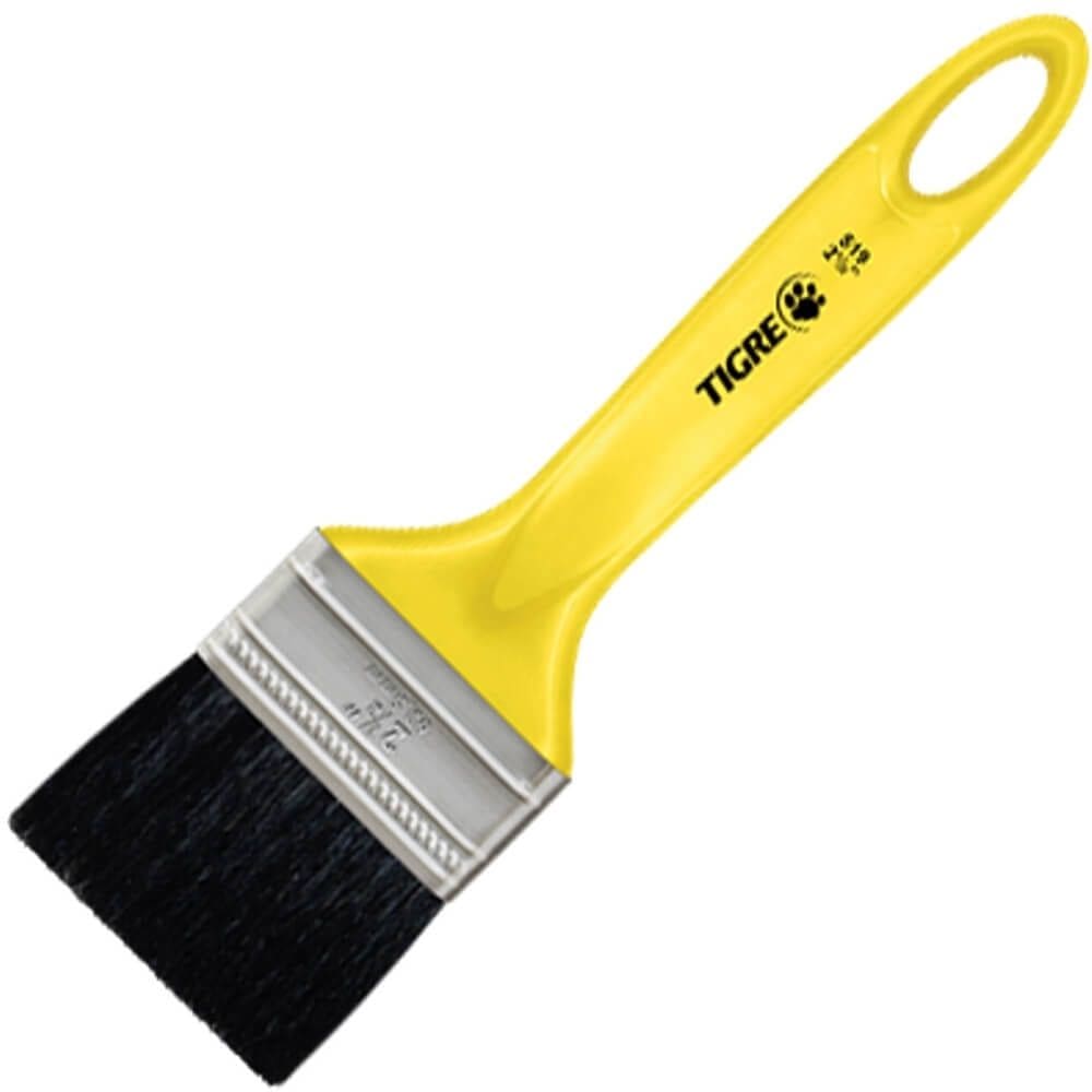 Trincha Média para Pintura 519 com Filamento Sintético Preto 2.1/2”” - 60519010 - PINCEIS TIGRE