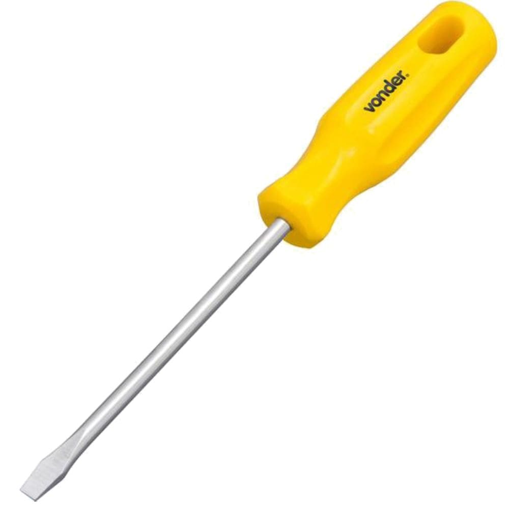 Chave de Fenda K 1/4”” x 5”” Aço Cromado com Ponta Magnetizada - 3070214500 - VONDER