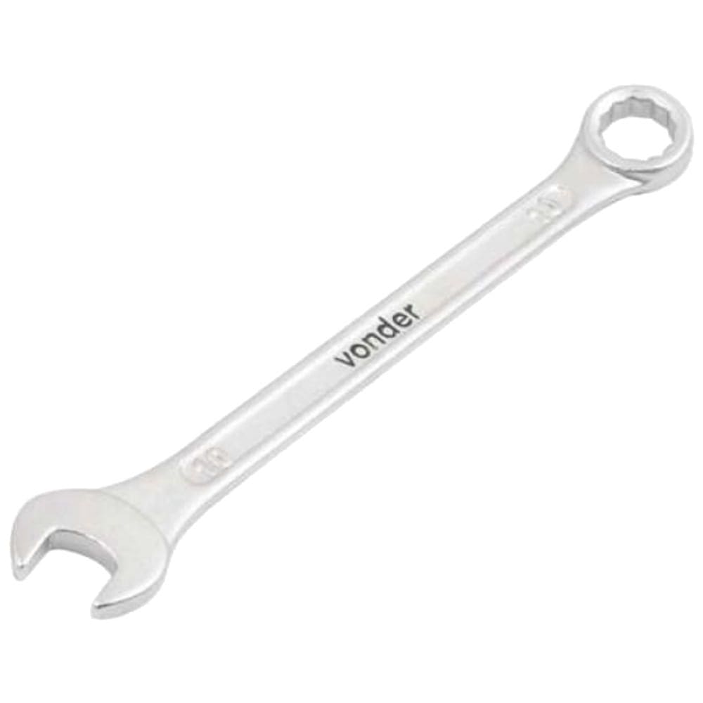 Chave Combinada 10mm Aço Cromado Vanádio Reta - 3742100000 - VONDER