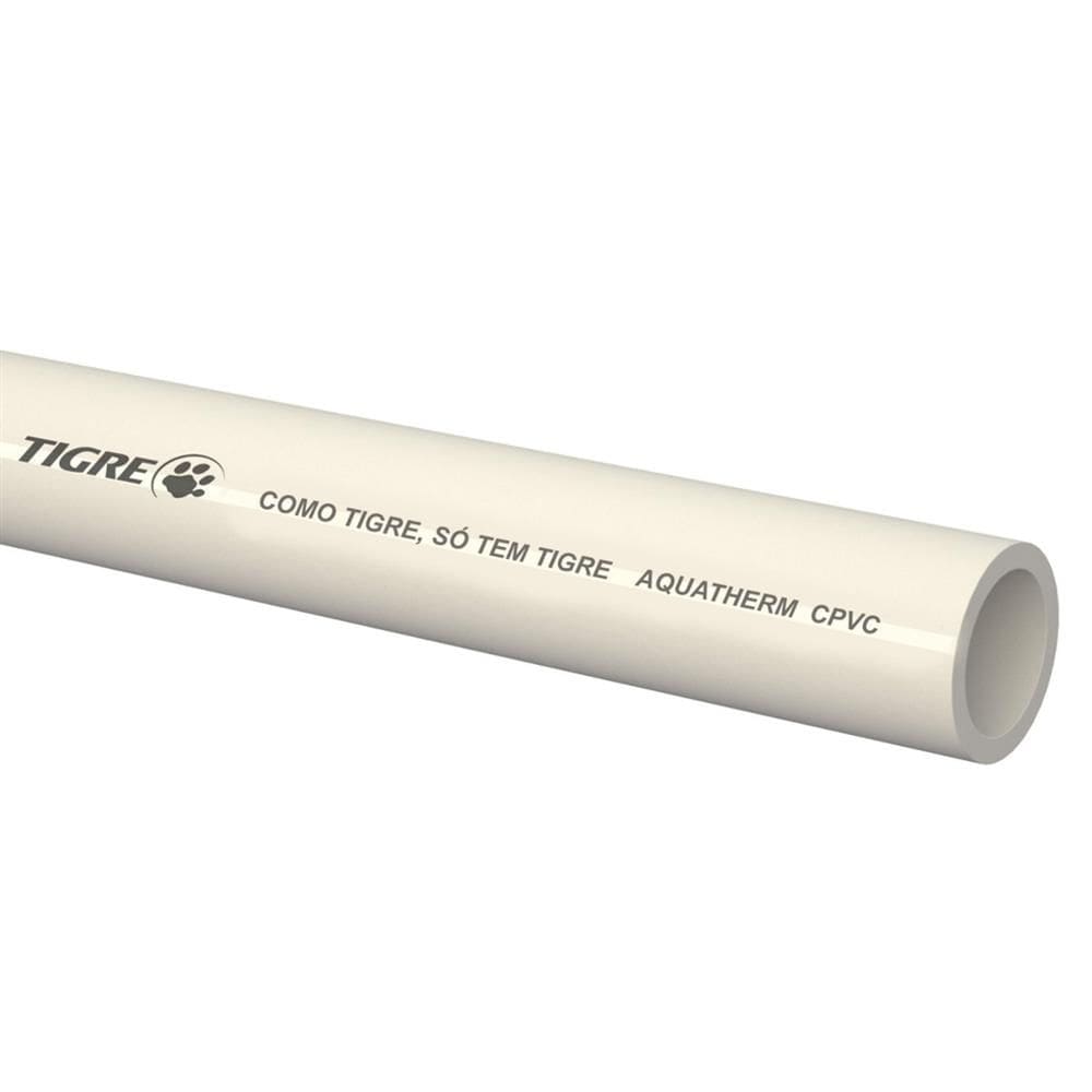 Tubo PVC Aquatherm 1”” 28mm 3 Metros - 17000284 - TIGRE
