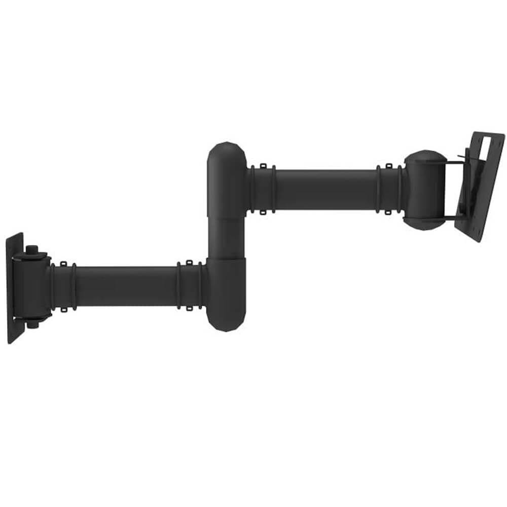 Suporte para Televisão Articulado com Inclinação para TV 19”” a 56”” Preto - STPA50-PR - MULTIVISÃO