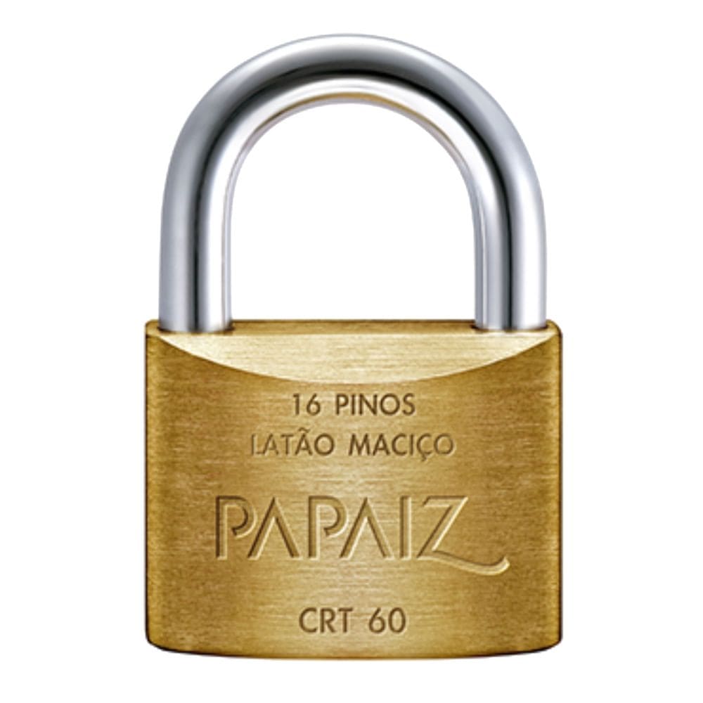 Cadeado Tetra-Chave CRT 60mm - 0101600 - PAPAIZ
