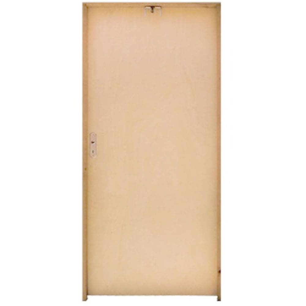 Porta Lisa de Madeira Mescla Eco 60x210cm Direita - NOVA LESTE