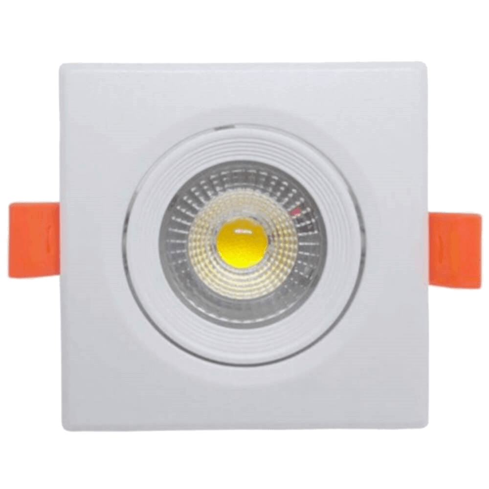 Mini Spot Quadrado Superled 3 Watts 3000K - 05613 - OUROLUX