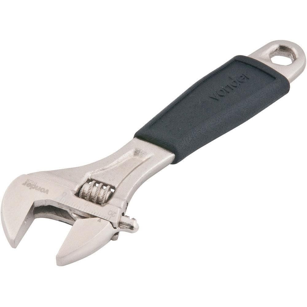 Chave Ajustável 6”” Niquelada Ingleza - 35.73.006.100 - VONDER