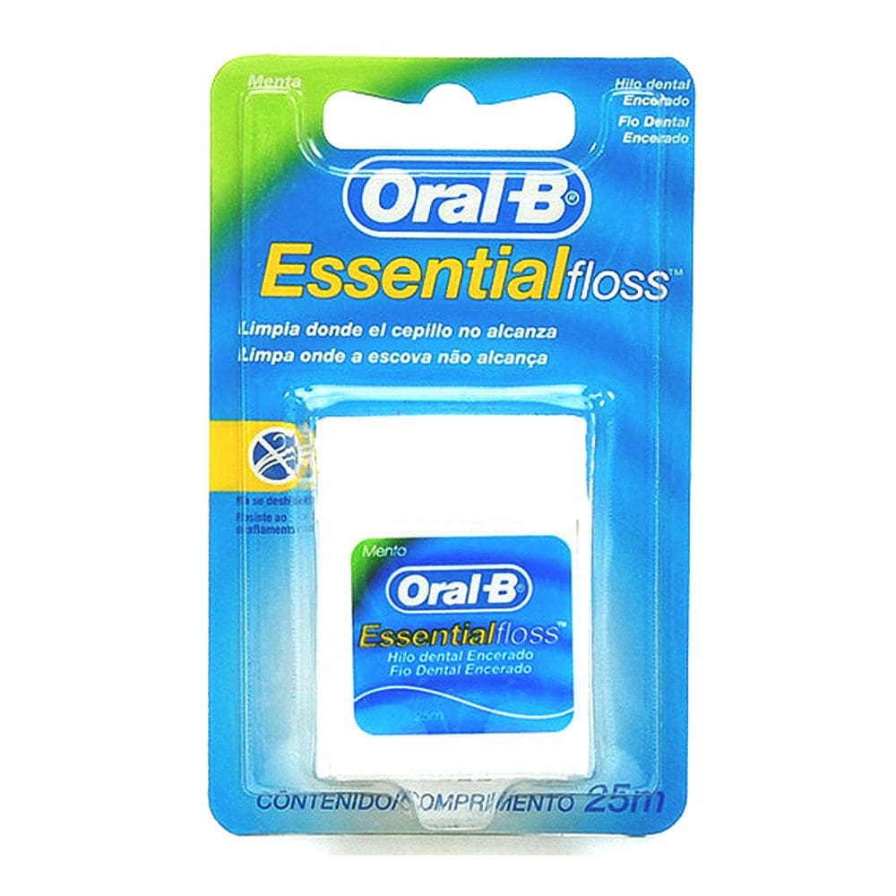 Fio Dental Oral B Essential Floss Menta 25m