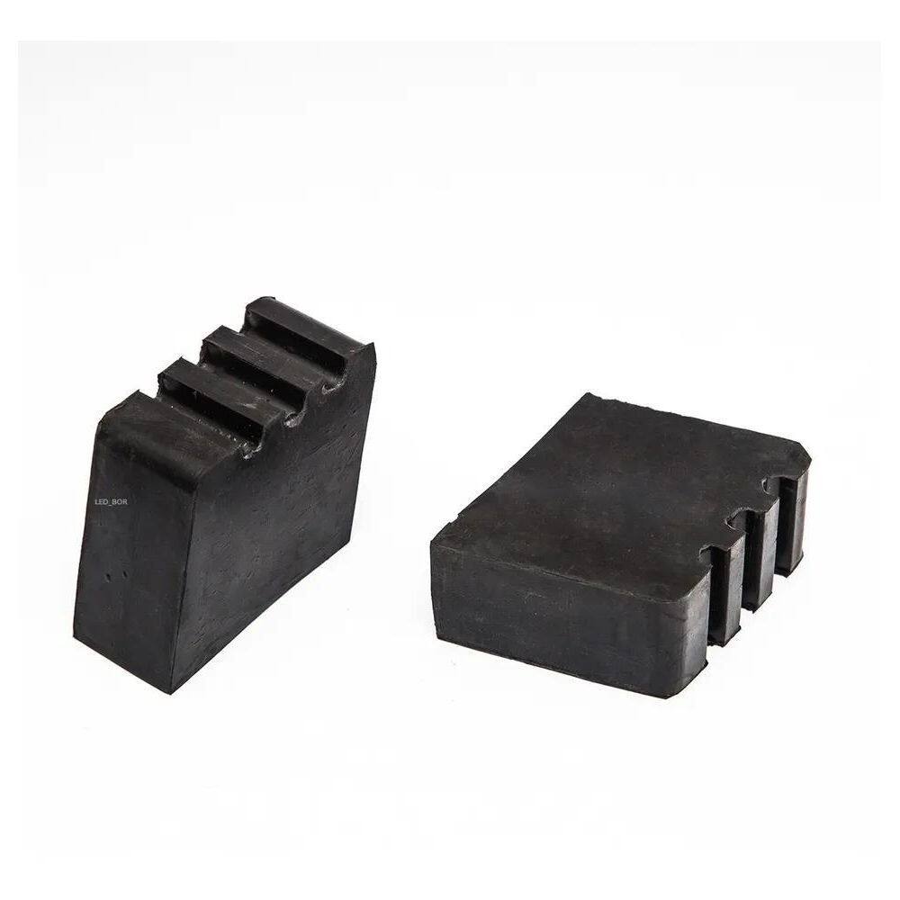 5X Sapata Pé Ponteira De Borracha 30 X 70 Mm Escada Madeira