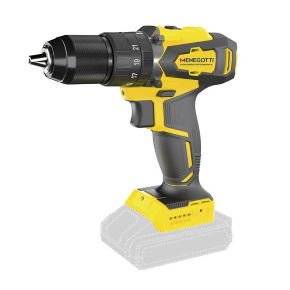 Furadeira e Parafusadeira a Bateria MFI-20 Bivolt com Carregador Menegotti