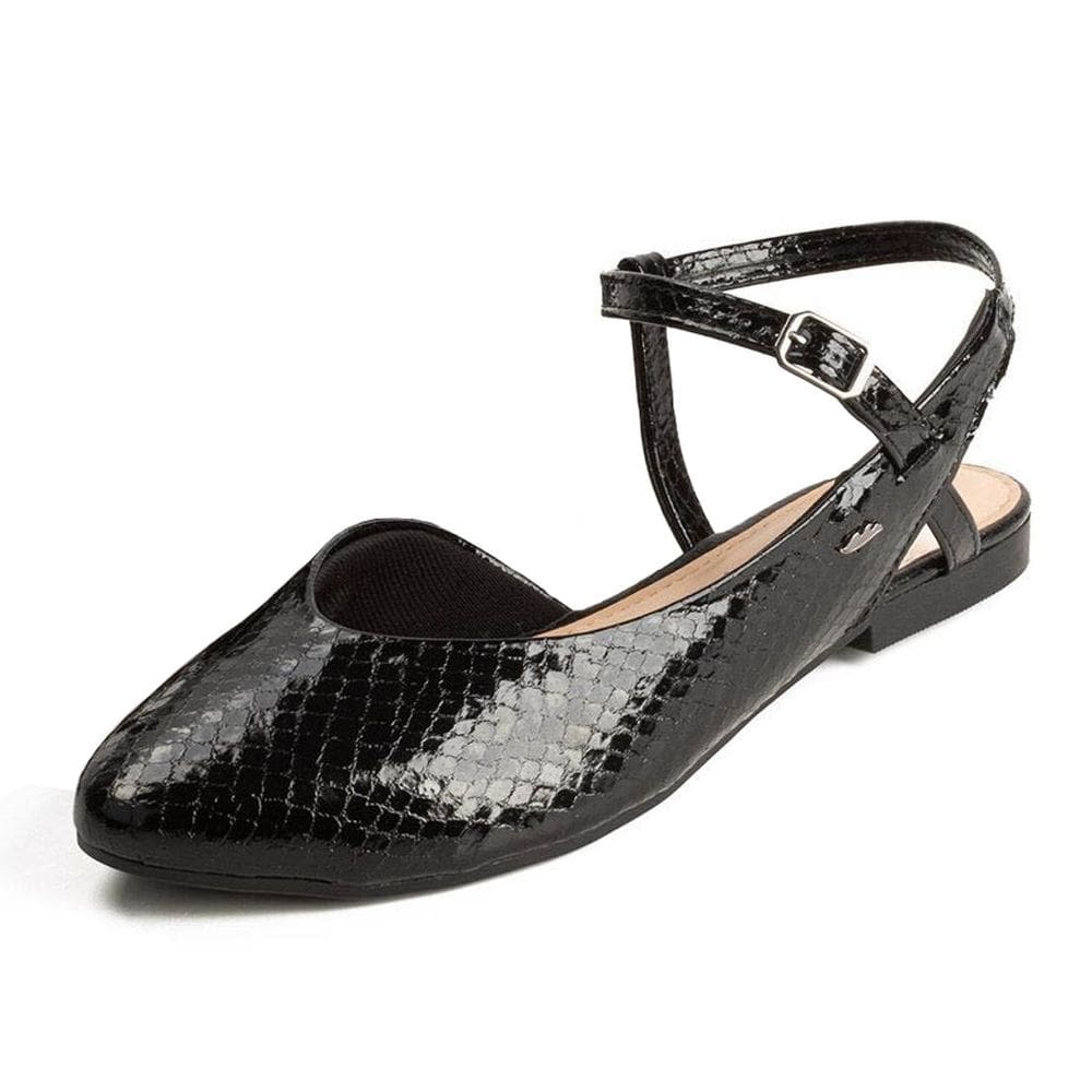 Sapatilha Feminina Conforto fecho Pratico Slingback Dakota