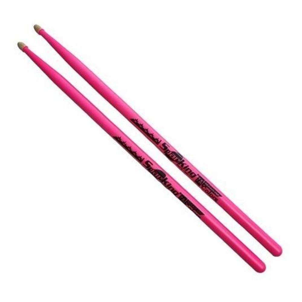 Baqueta 7A Rosa Luminosa Colors Spanking Fluorescente