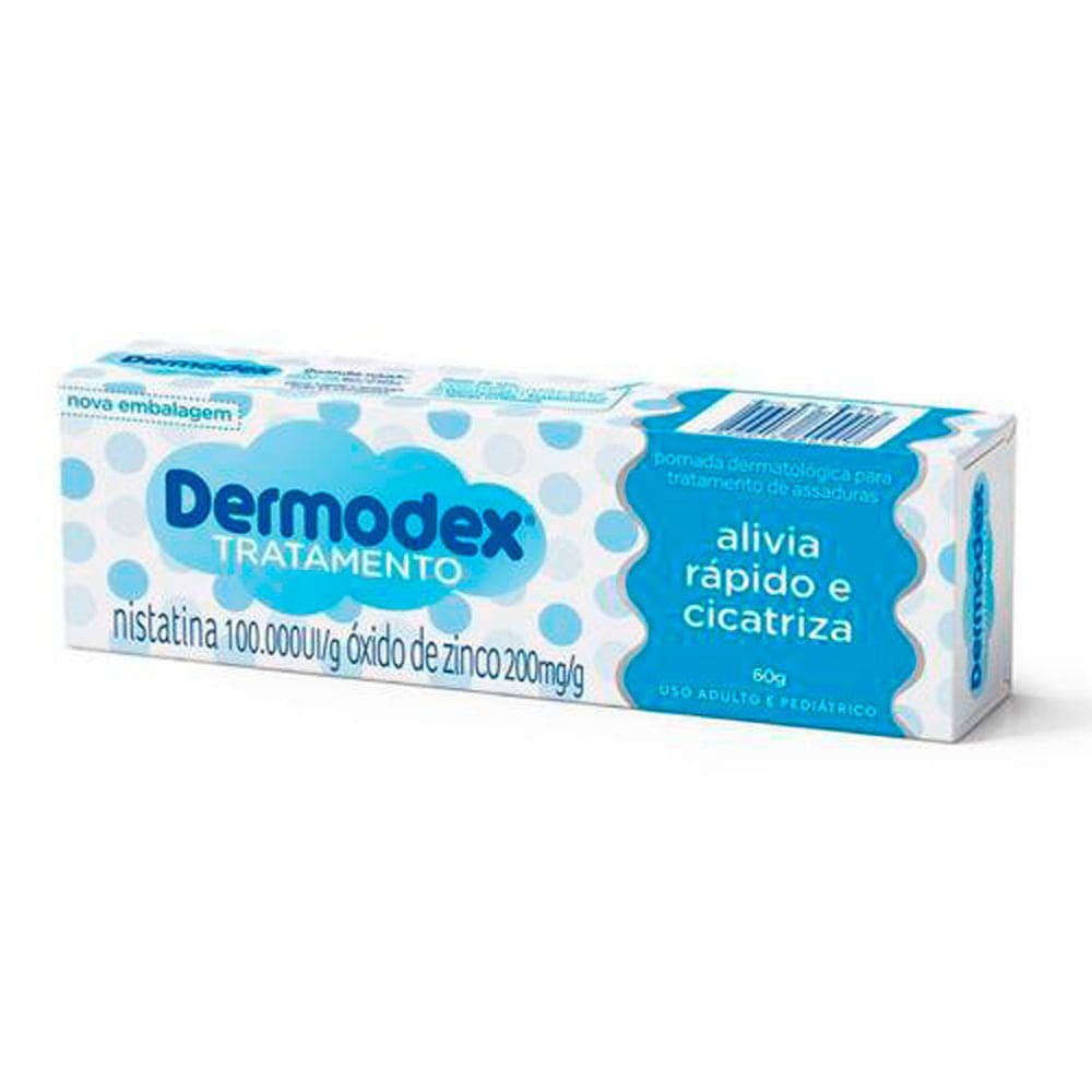 Pomada para Tratamento de Assaduras Dermodex Tratamento 60g