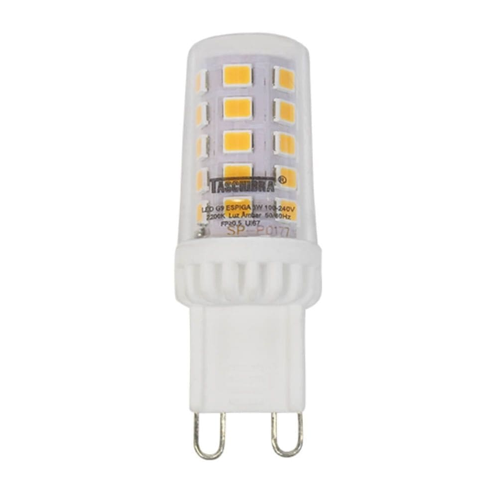 Lâmpada LED Espiga G9 3 Watts 2200K - 11080552 - TASCHIBRA