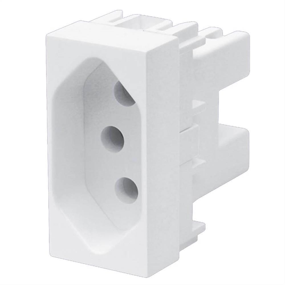 Tomada 2P+T 10A 250 Volts Elegance - 2238 - FAME