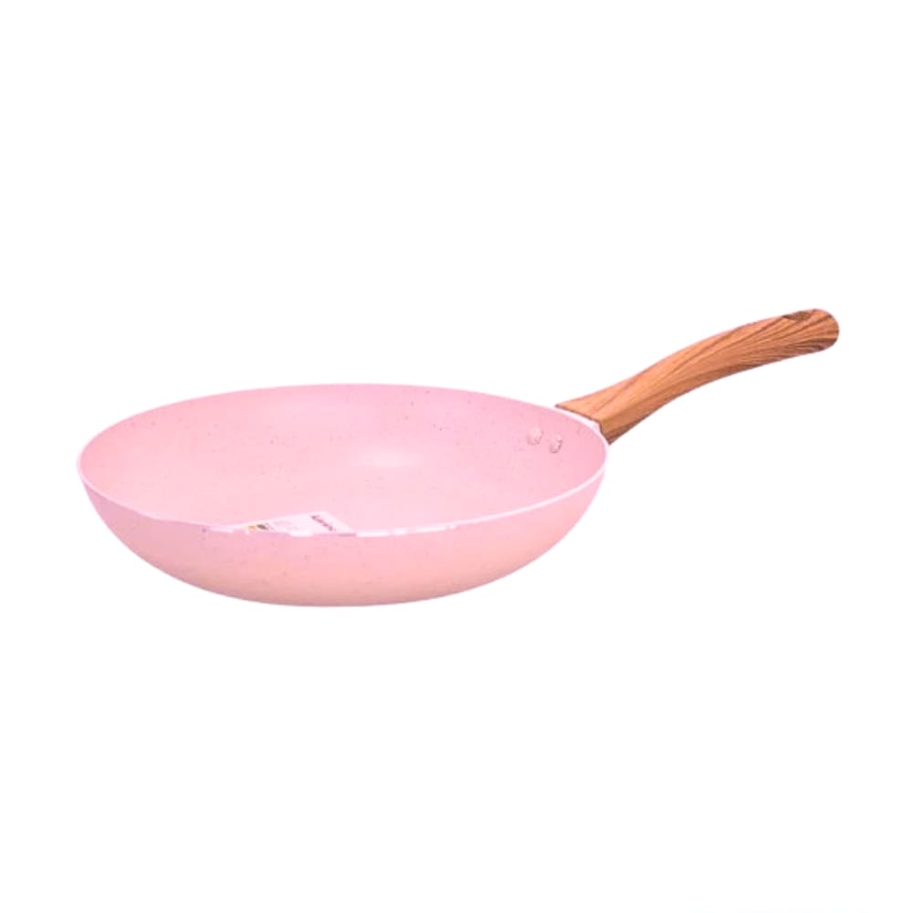 Frigideira 24cm Rev. Cerâmica Sahara Rosa Casambiente