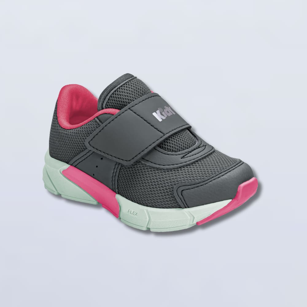 TÊNIS KIDY ENERGY BABY RESPITEC GRAFITE/VD ACQUA/GLOSS Kidy