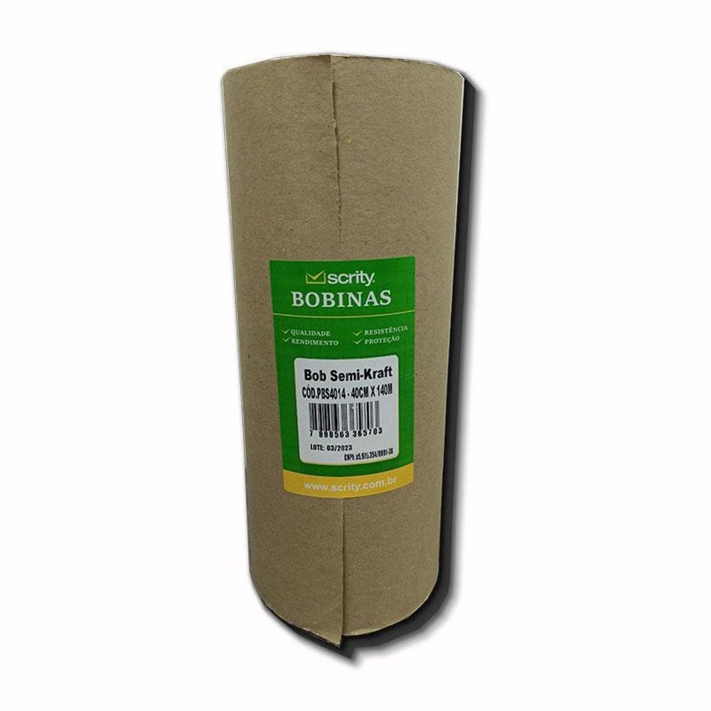 Bobina semi kraft 40cm largura - Scrity