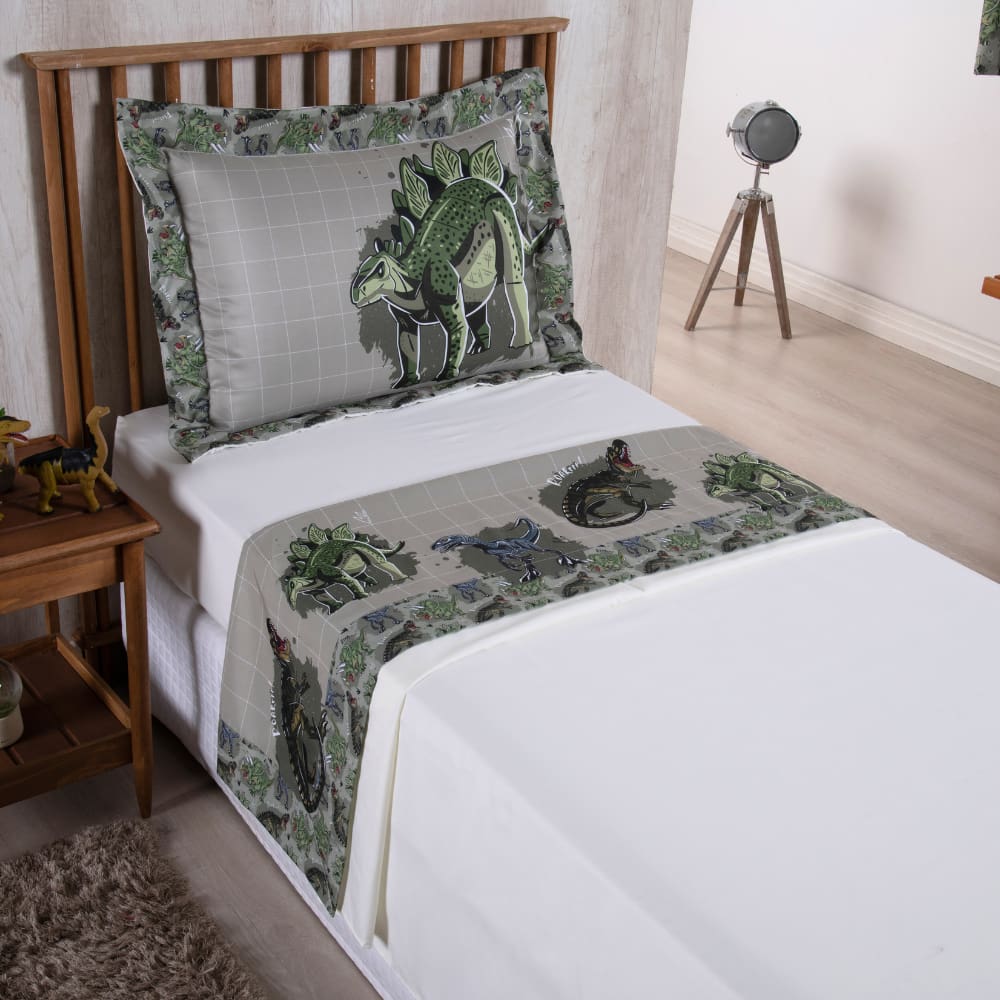 Jogo de Lençol Masculino 3 Peças Boy Cama Solteiro Menino 300 Fios Estampado