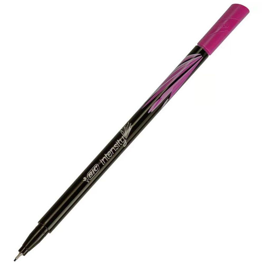 Caneta hidr ultra fina Intensity 0.4mm vinho Bic