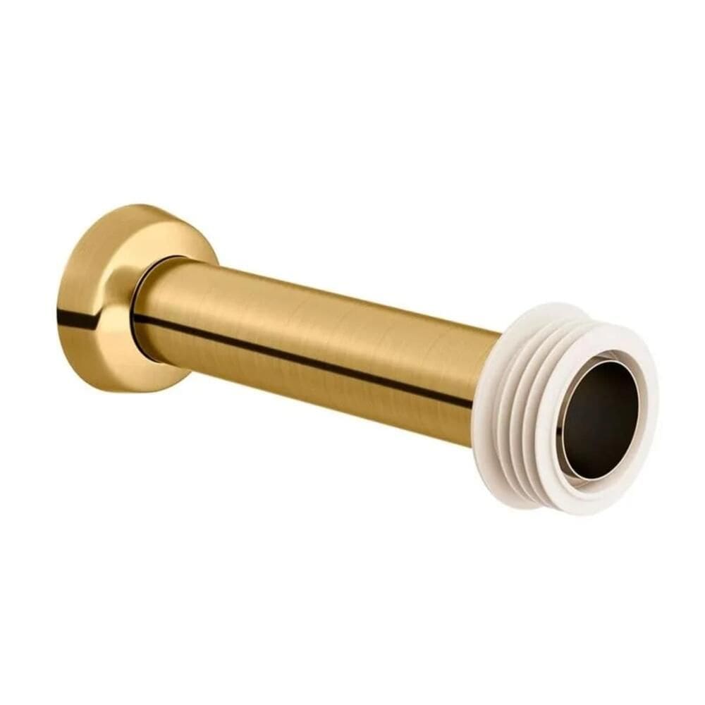 Tubo de Ligação para Bacia 20cm Docol Ouro Escovado 90005892072