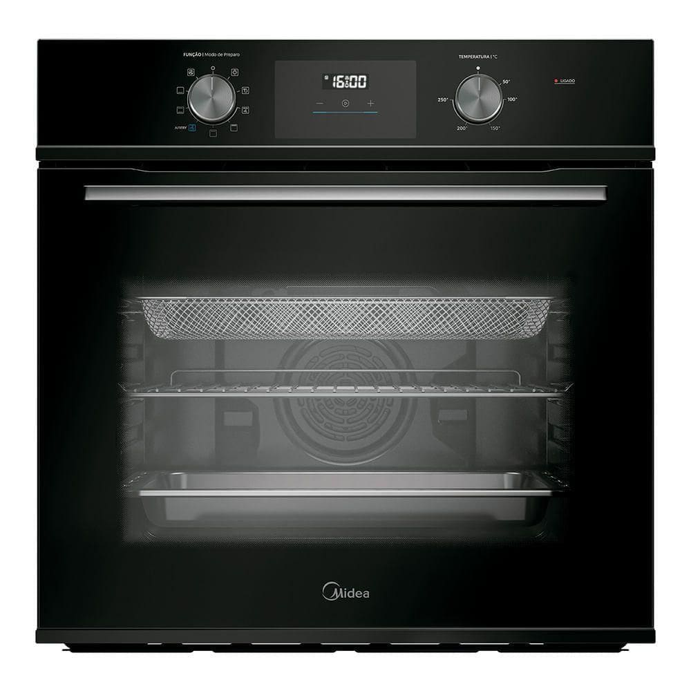 Forno Elétrico de Embutir 80L Digital com Air Fryer Midea TSD80P2 - 220V