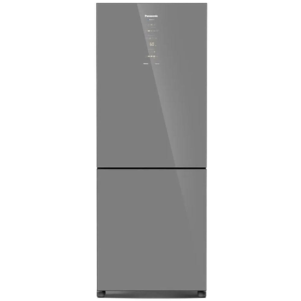 Geladeira Panasonic BB65 Frost Free 450L Inverter NR-BB65GVFMA - Vidro Inox 110V