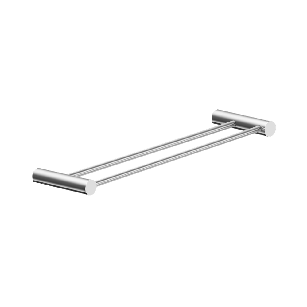 Toalheiro Duplo Para Banheiro Orion Grego Metal 40cm