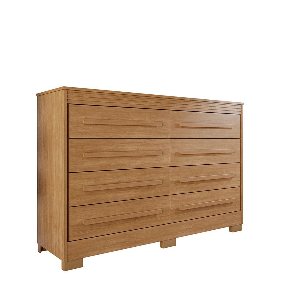 C?moda 8 Gavetas Calif?rnia Cor Cinamomo Benetil