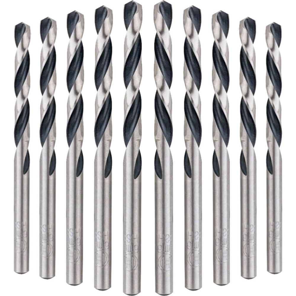 Broca para Metal Aço Rápido HSS-POINTTEQ 8.0mm 10 Unidades - 2608577248 - BOSCH