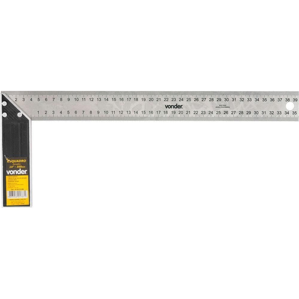 Esquadro Com Cabo de Alumínio Plus 14”” - 35.50.014.000 - VONDER